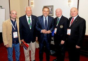 Mayor Milan Bandic at the World Cup Meeting