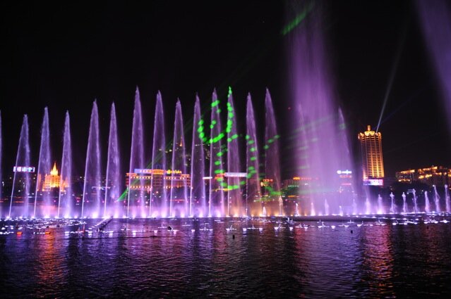 Liuzhou World Cup Water & Laser Show